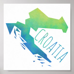 Croatia Poster