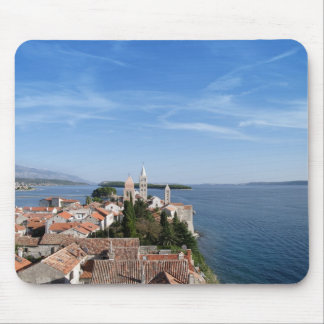 Croatia, Rab island and town Mouse Pad