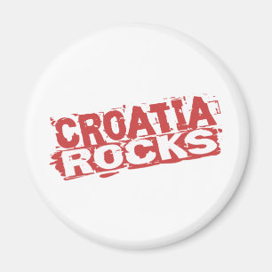Croatia Rocks Magnet