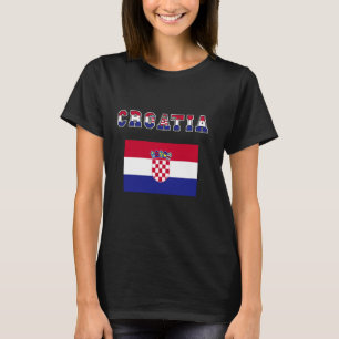 Croatia Roots Proud Hrvatska Flag Pride Croatian T-Shirt