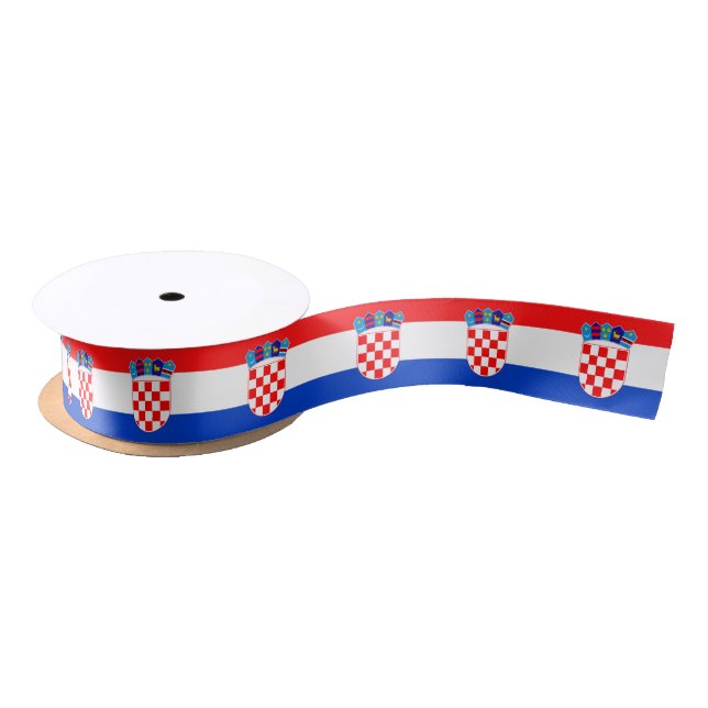 Croatia Satin Ribbon (Spool)