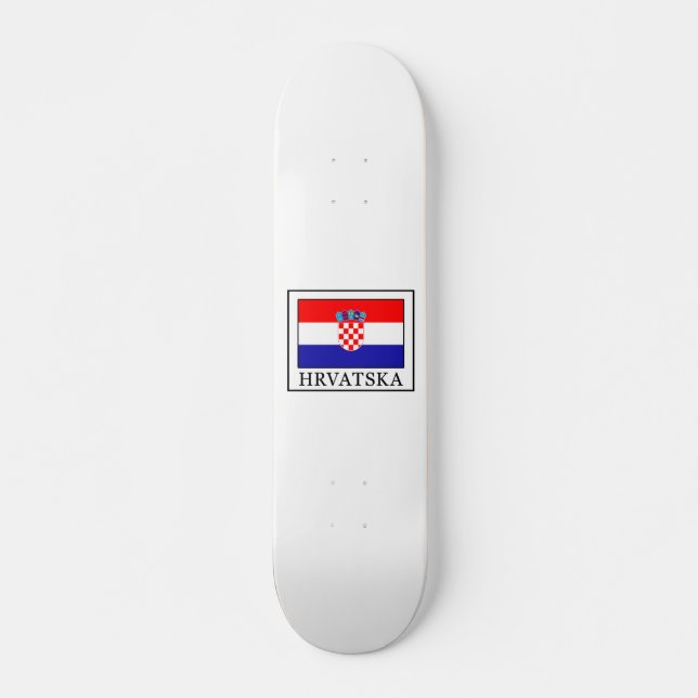 Croatia Skateboard (Front)