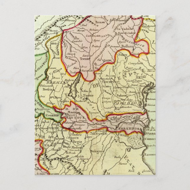 Croatia, Slovenia, Italy Postcard (Front)