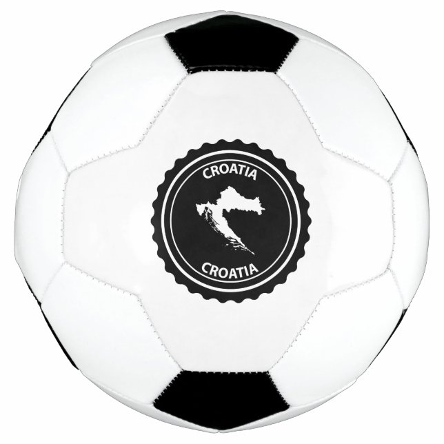 Croatia Soccer Ball (Front)