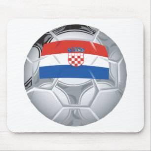 Croatia Soccer Mouse Pad