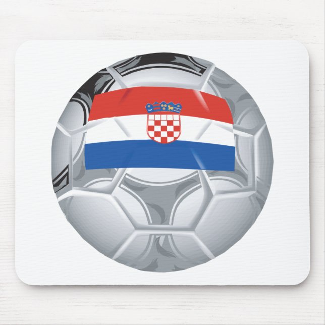 Croatia Soccer Mouse Pad (Front)