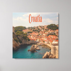 Croatia Southeast Europe Zagreb Canvas Print