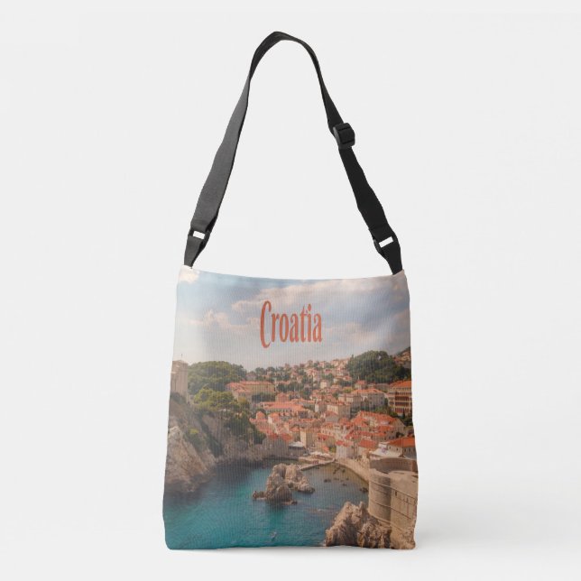Croatia Southeast Europe Zagreb Crossbody Bag (Back)