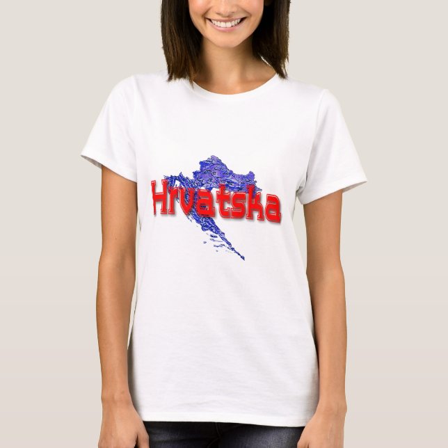Croatia  T-Shirt (Front)