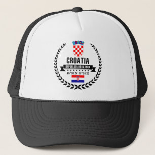 Croatia Trucker Hat