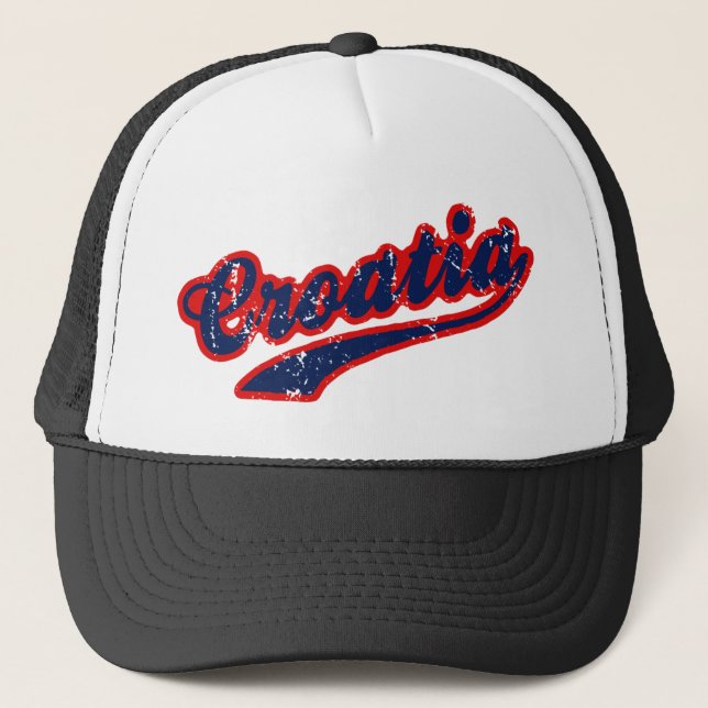 Croatia Trucker Hat (Front)