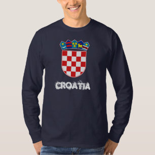 Croatia with coat of arms T-Shirt
