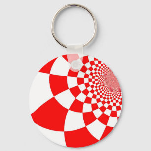 Croatian checkers key ring