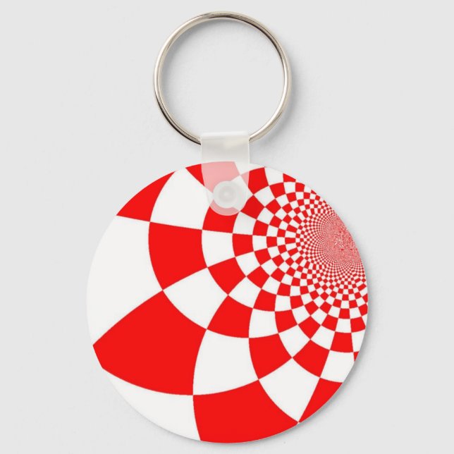 Croatian checkers key ring (Front)