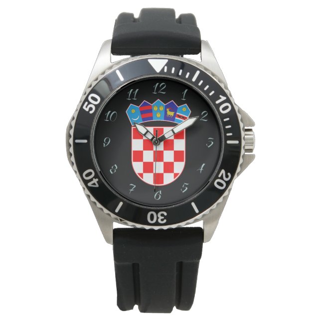 Croatian Coat of arms Watch (Front)