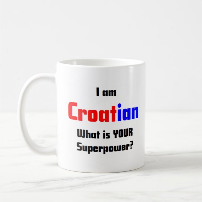 croatian coffee mug (Left)