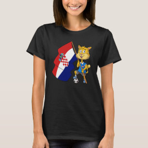 Croatian fan cat T-Shirt