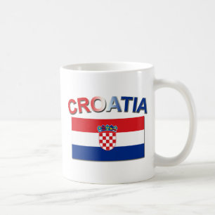 Croatian Flag 2 Coffee Mug