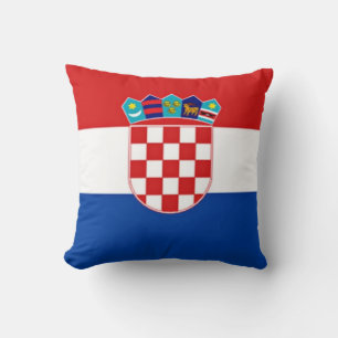 Croatian Flag Cushion