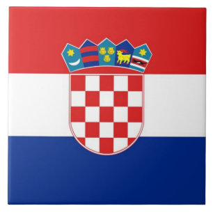 Croatian Flag Tile