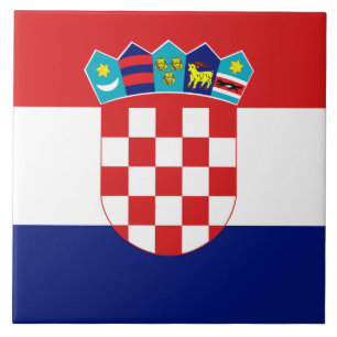 Croatian Flag Tile