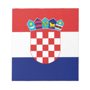 Croatian flag - Trobojnica Notepad