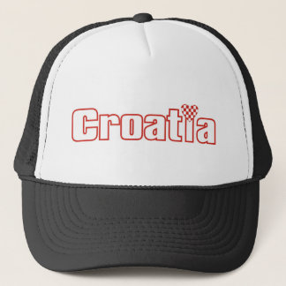 Croatian Heart Trucker Hat