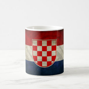 Croatian historic flag mug