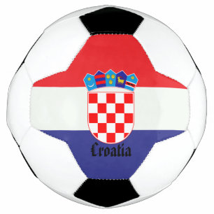 Croatian national Flag Patriotic Gifts Soccer Ball