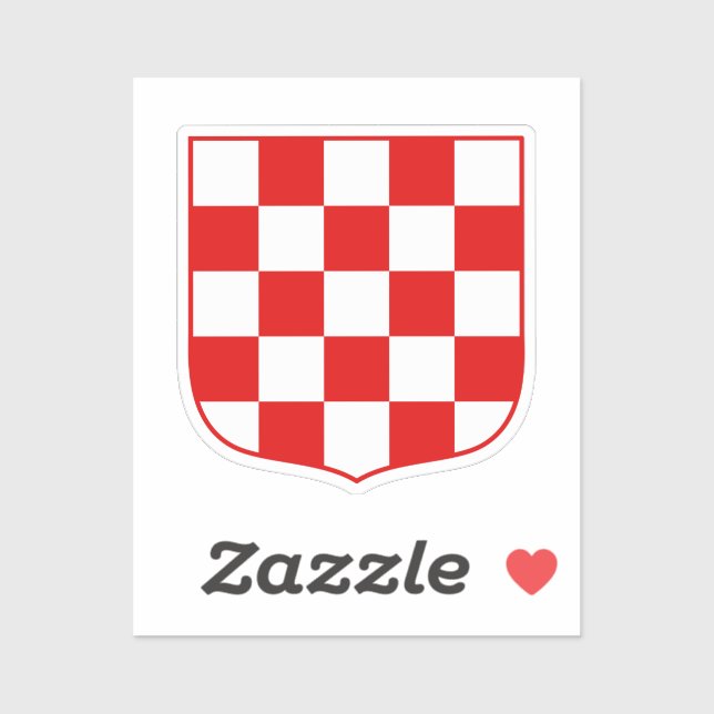 Croatian pattern coat of arms (Sheet)