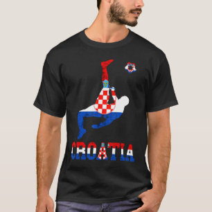 Croatian Pride Hrvatska Soccer Team Croatian Socce T-Shirt