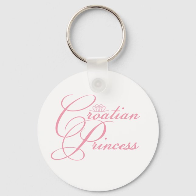 Croatian Princess Key Ring (Front)