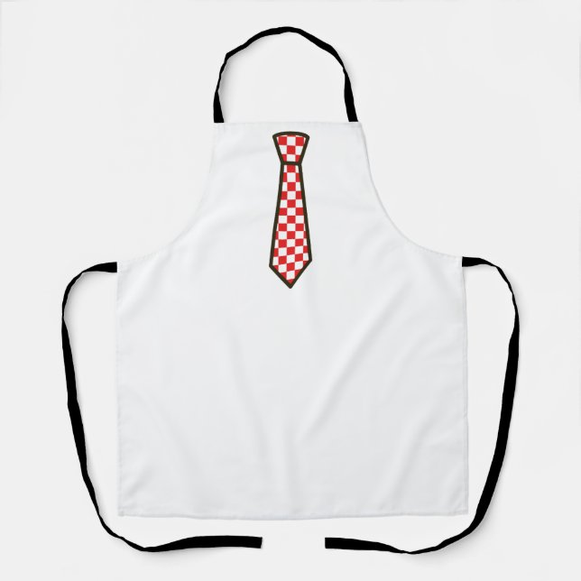 Croatian Tie Kravata Apron (Front)
