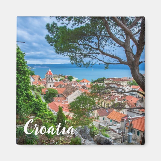 Croatian town Omis Magnet (Front)
