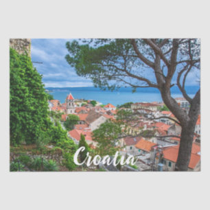 Croatian town Omis Tissue Paper