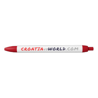 CROATIAvsWORLD Blue Ink Pen