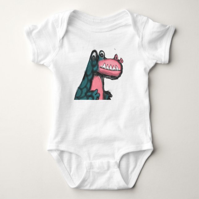 Croc Baby Bodysuit (Front)