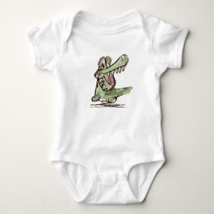 Croc Baby Bodysuit