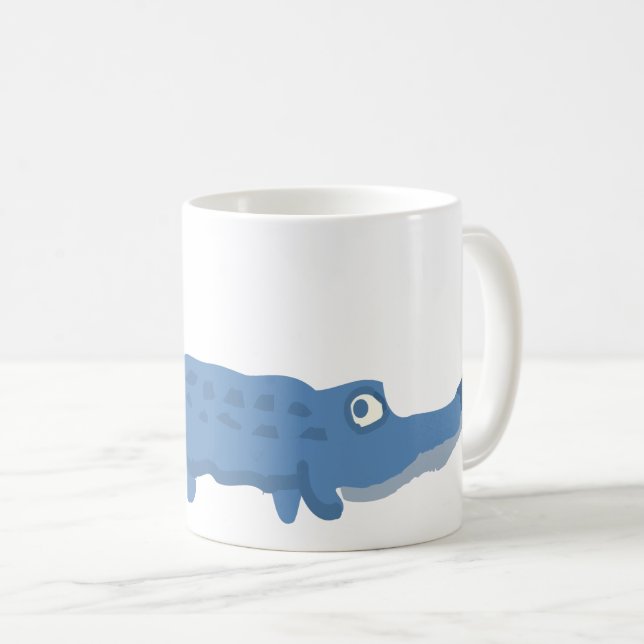 Croc Coffee Mug (Front Right)