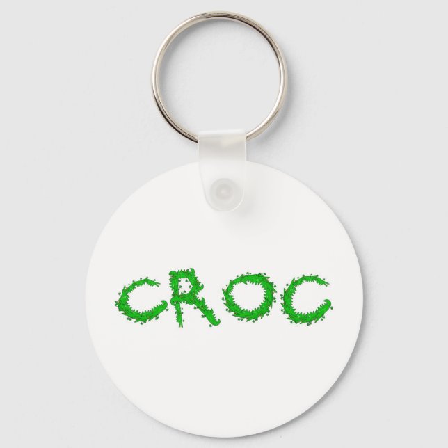 Croc Key Ring (Front)