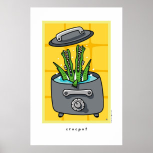 croc pot poster