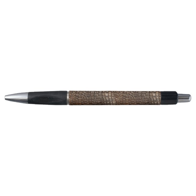 Croc Print Ink Pen-Emmy Pen (Front)