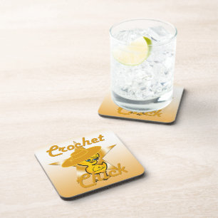 Crochet Chick #10 Coaster