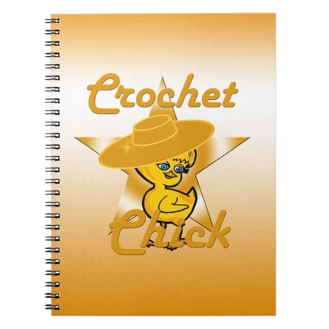 Crochet Chick #10 Notebook (Front)