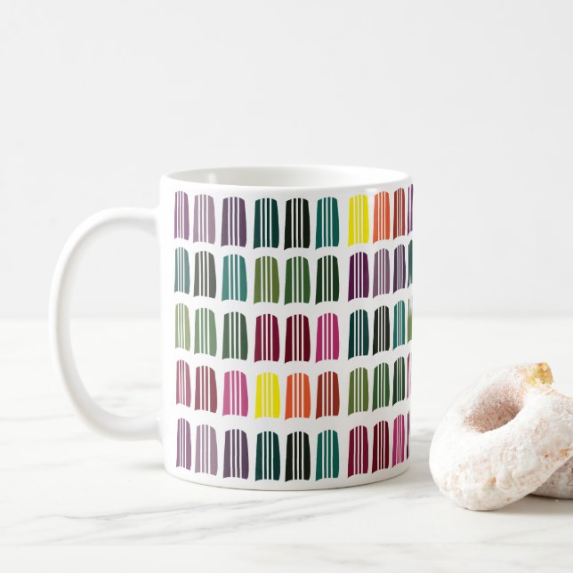 Crochet Colourful Knitting Yarn  Coffee Mug (With Donut)