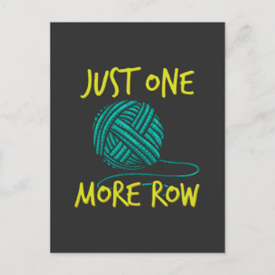 Crochet Crocheting Knitting Postcard