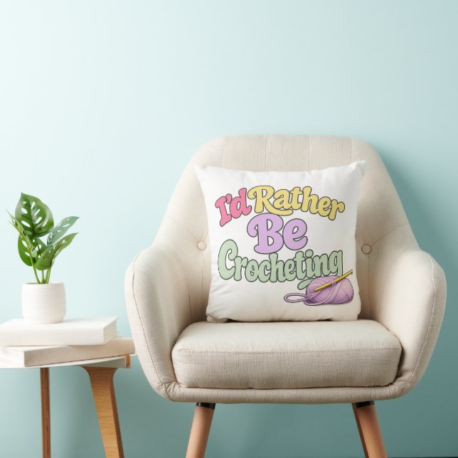 Crochet Cushion (Chair)