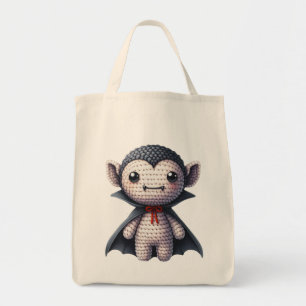 Crochet Cute Vampire Doll Tote Bag