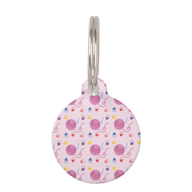 Crochet Dog ID Tag  (Front)