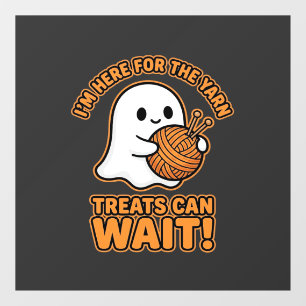Crochet Ghost Yarn Halloween Design